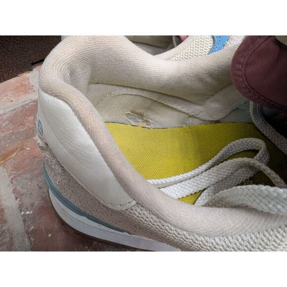 New Balance Shoe Mens 12 Gray/White/Light Blue ML574ERF Essentials Sneaker - Picture 8 of 12